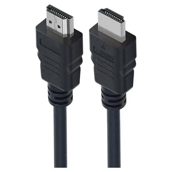 POWERMASTER PLASTİK DÜZ SİYAH 20 METRE HDMI KABLO POŞETLİ