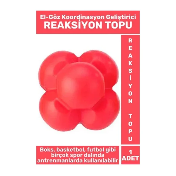 Premium Futbol Basketbol Boks Eğitim Refleks Çeviklik Koordinasyon Geliştirici REAKSİYON TOPU