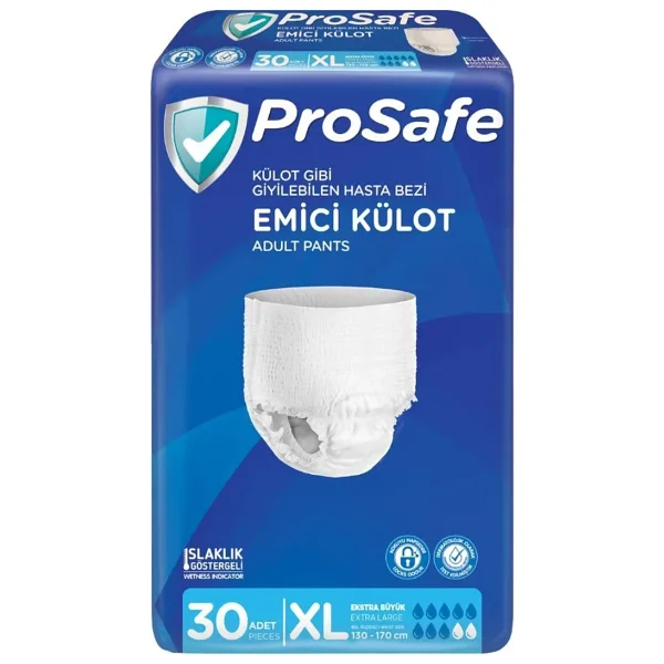 Prosafe Emici Külot Ekstra Büyük Boy XL 30'lu Hasta Bezi