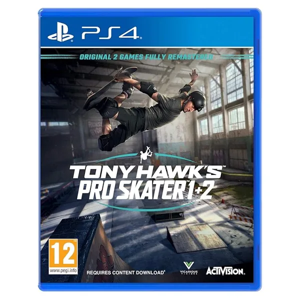 PS4 Tony Hawks Pro Skater 1-2 Oyun