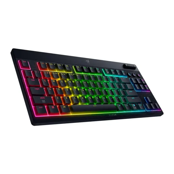 Razer BlackWidow V4 Low Profile RGB TKL Green Switch Kablolu/Kablosuz Mekanik Oyuncu Klavyesi