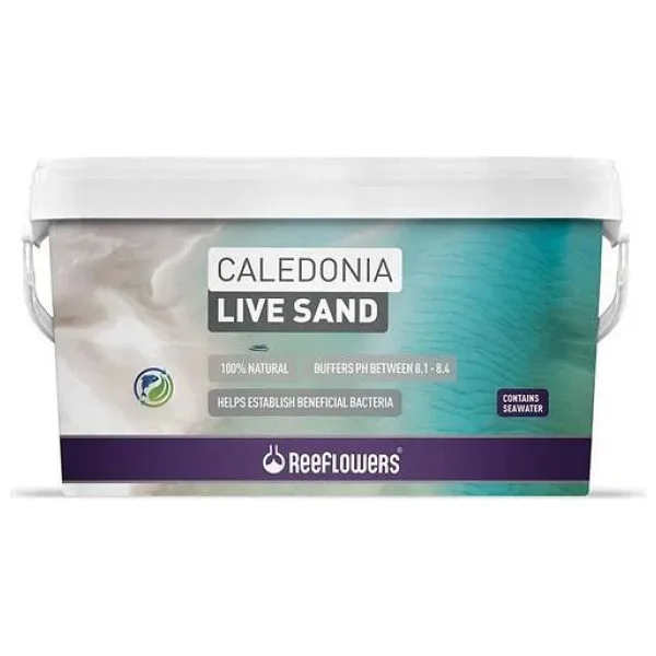 Reeflowers Caledonia Live Sand White 18 Kg Deniz Akvaryumları İçin Canlı Kum