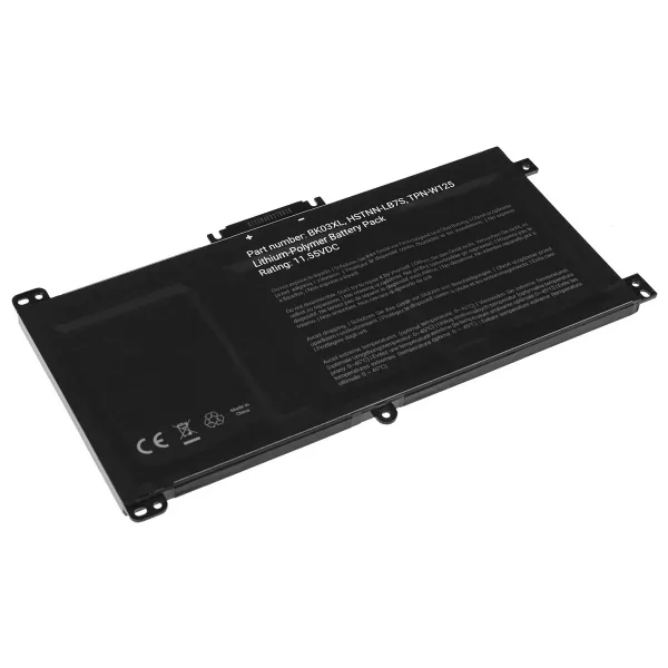 RETRO Hp Pavilion 14-ba x360, 14-ba000, 14-ba100, BK03XL Notebook Bataryası