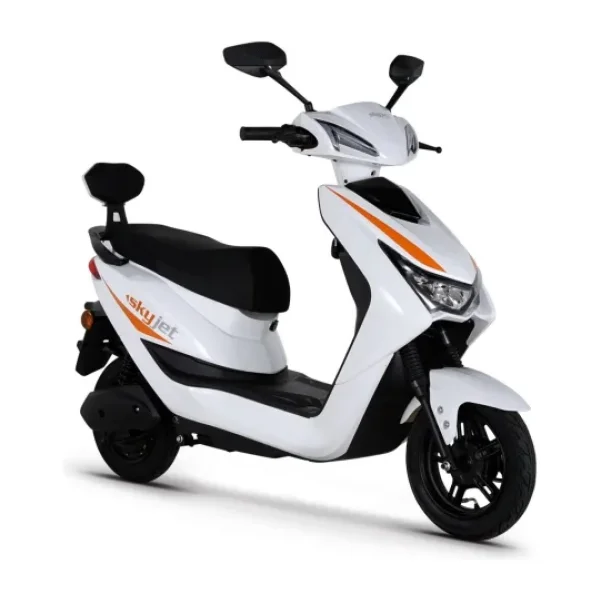 Skyjet Eco-Line 1100 W Elektrikli Scooter Motosiklet Beyaz