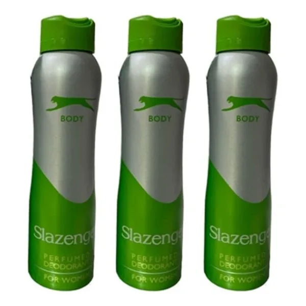 Slazenger Yeşil Kadın Sprey Deodorant 3 x 150 ML