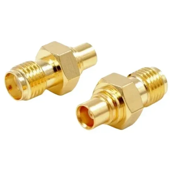 SMA Dişi - MCX-KK Dişi Coaxial Konnektör