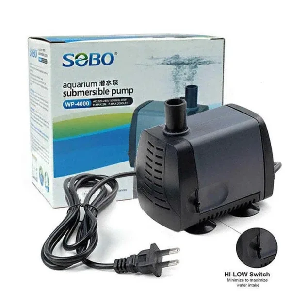 Sobo Wp-4000 2000 lt/saat Sump Kafa Motoru