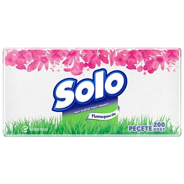 Solo 200'lü Kağıt Peçete