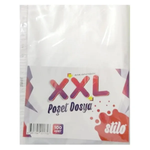 Stilo Poşet Dosya Xxl 100'LÜ