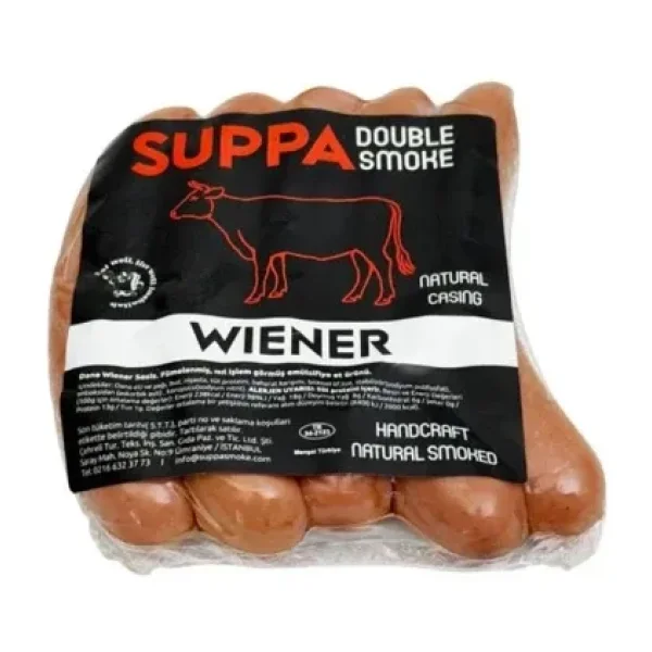 Suppa Double Smoke Dana Wiener Sosis 400-450 Gr