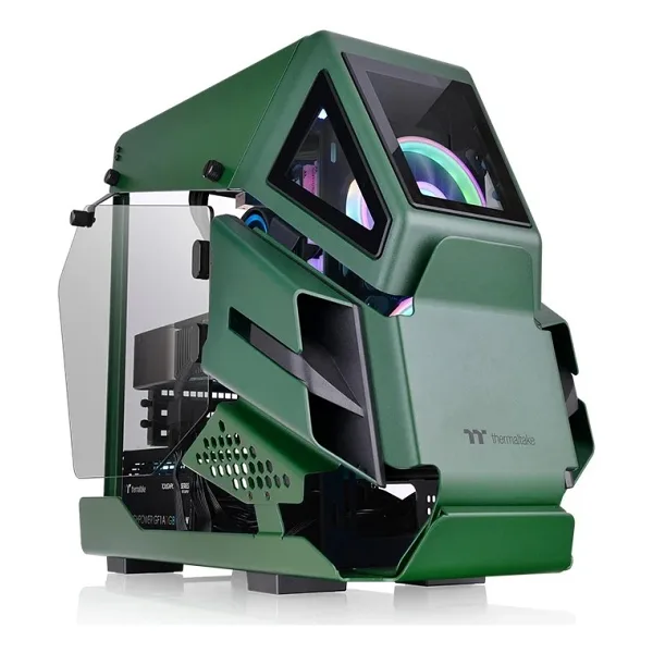 Thermaltake AH T200 Racing Green CA-1R4-00SCWN-00 Micro ATX Oyuncu Kasası