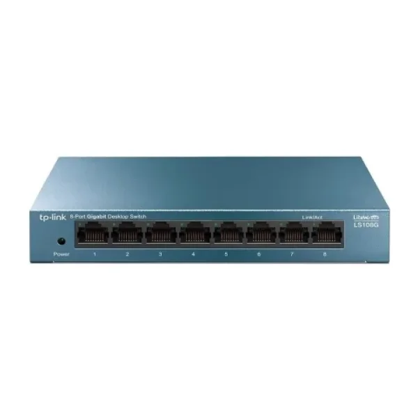 TP-Link LS108G 8 Port 10/100/1000 Mbps Gigabit Switch