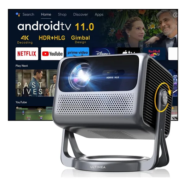 Ultimea Nova C40 600 Lümen Wi-Fi 4K Projeksiyon Cihazı