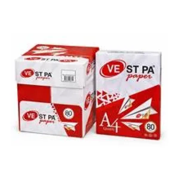 Vestpa A4 80 gr 2500 Yaprak 5'li Paket Fotokopi Kağıdı
