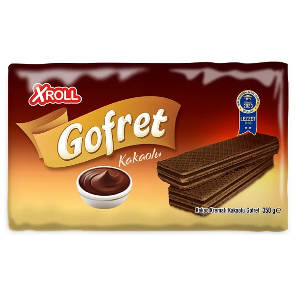 Xroll Kakaolu Gofret 350 gr