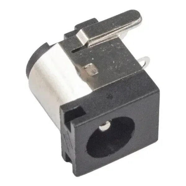 6.3x2.1mm DC Jack Şasesi - Jak Girişi