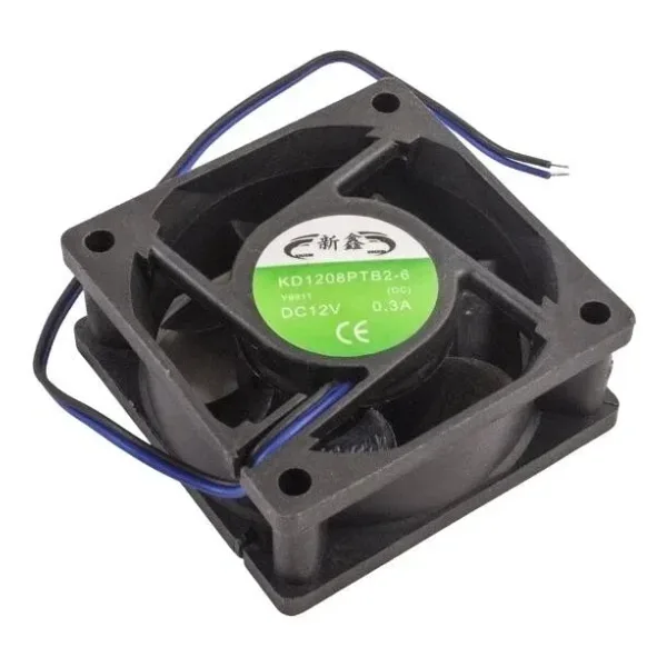 60x60x25mm 12V Fan 2 Kablolu