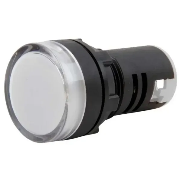 AD16-22DS 12-48V AC/DC Sinyal Lambası - Beyaz