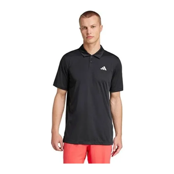 Adidas Club Tennis Polo JF8506 Siyah Kısa Kollu Polo Yaka Erkek Tişört