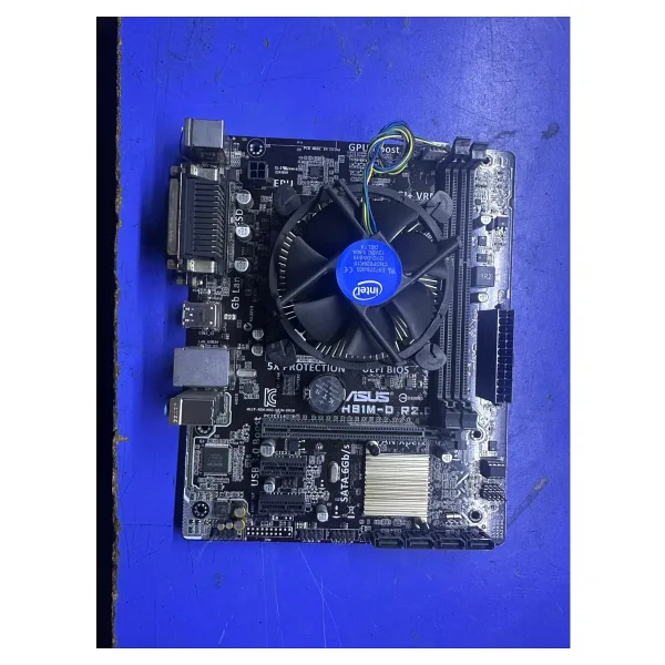 Asus H81m-D R2.0 Intel H81 Soket 1150 Ddr3 1600Mhz Vga Anakart+I7 4790 Cpu+Fan Refrubıshed
