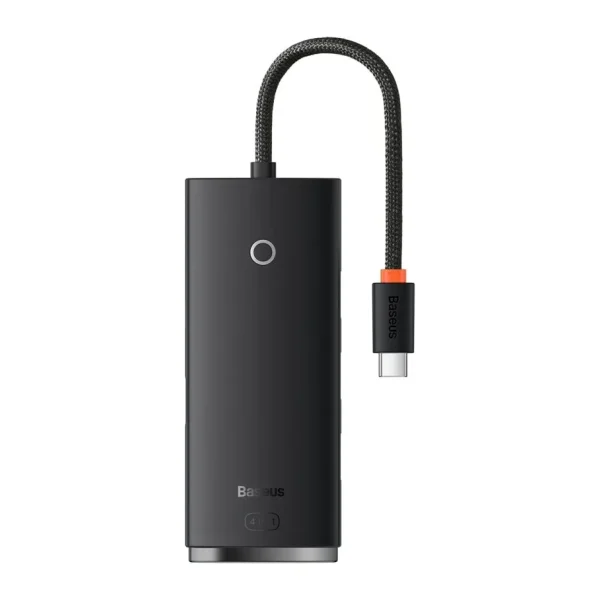 Baseus Lite 4in1 Multifonksiyonel Type-C Hub Dock Station Siyah
