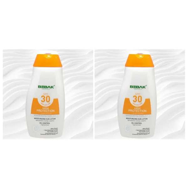 Bebak Nemlendirici Güneş Losyonu 30 Spf 200 Ml (2 paketi)