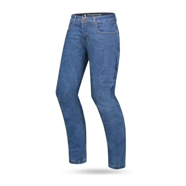 Bela Rio Blue Erkek Motosiklet Korumalı Jean Pantolonu