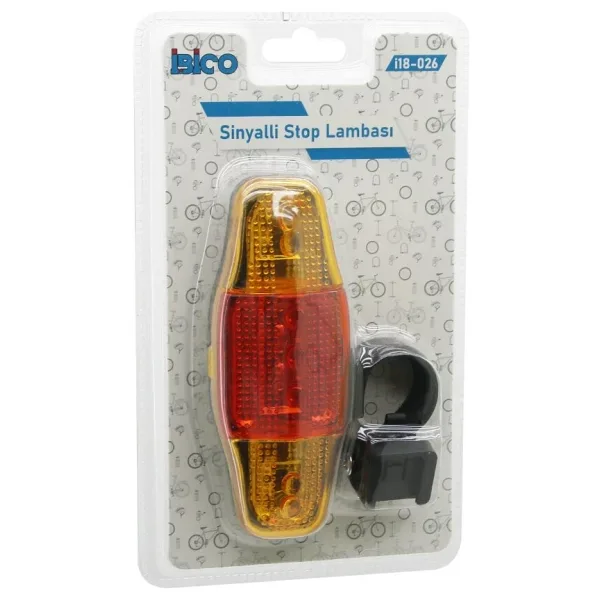BİSİKLET STOP LAMBASI SİNYALLİ PİLLİ (5264)