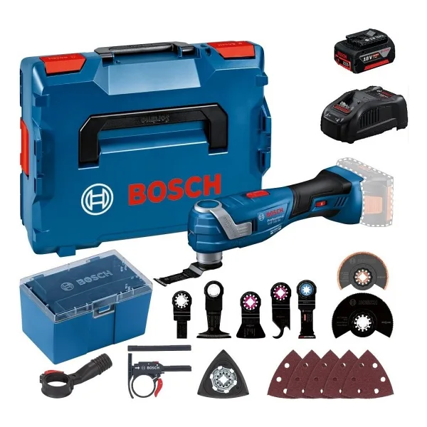 Bosch GOP 18V-34 Tek Akülü 4 Ah Çok Amaçlı Zımpara Makinesi