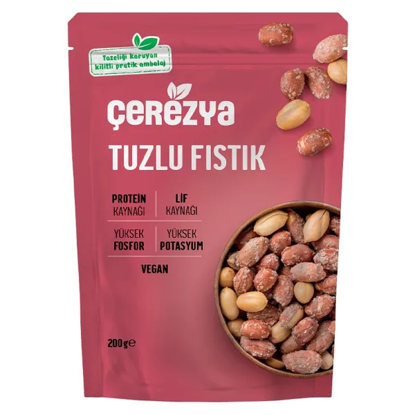 Çerezya Tuzlu Fıstık 200 gr