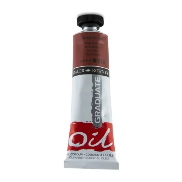 Daler-Rowney Graduate 38 ml Yağlı Boya N:538 Venetian Red
