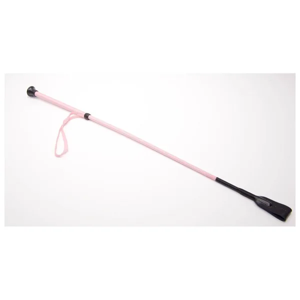 Decathlon Binicilik Kamçısı - Pembe - 69 Cm Fiberglas Uç Meridyendukkan Pembe Fouganza