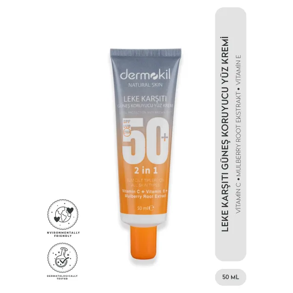 Dermokil Leke Karşıtı 50 ml 50 Faktör Güneş Kremi