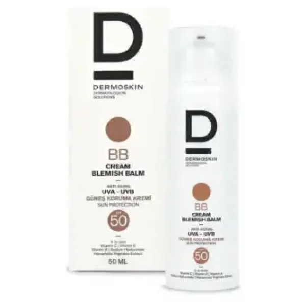 Dermoskin BB 50 ml 50 Faktör Renkli Güneş Kremi