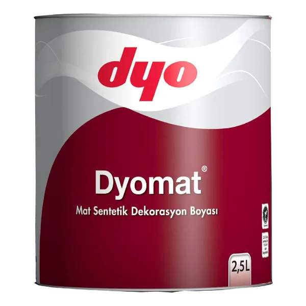 Dyo 027 Dyomat 2.5 lt Siyah Dekorasyon İç Cephe Boyası
