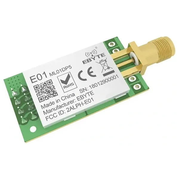 EBYTE E01-ML01DP5 NRF24L01P 2.4 - 2.525 GHZ 5Km Menzilli Lora Modülü