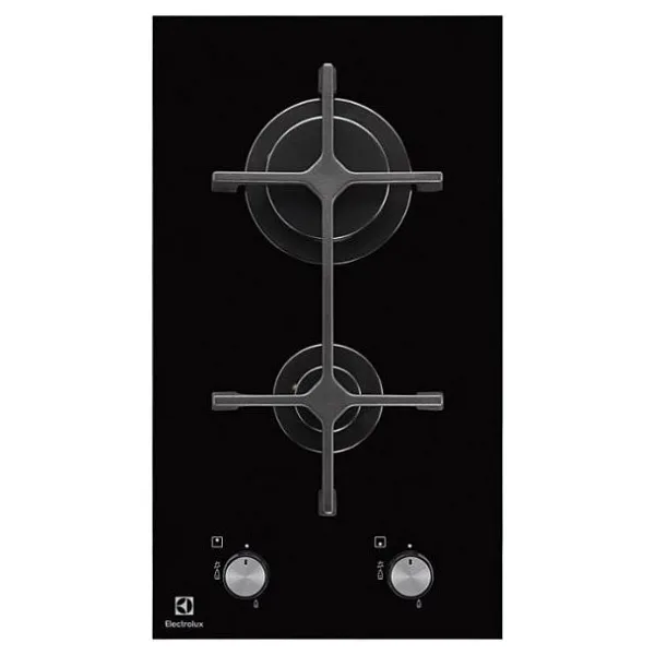 Electrolux EGC3322NVK Siyah Cam Domino Ocak