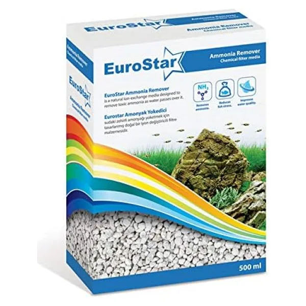 Eurostar Amonyak Giderici Zeolite 500 ml Filtre Malzemesi
