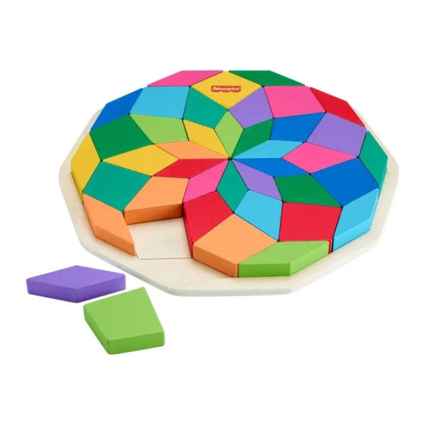 Fisher Price Ahşap Mandala Yapboz HXT94