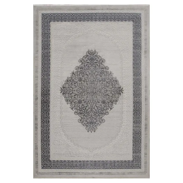 Gabardin Halı Jade 7023 Gri Serisi Triko Akrilik Salon Oturma Yatak Odası Halısı