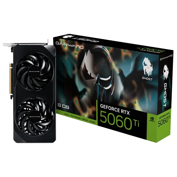 Gainward RTX 5060 TI Ghost NE7506T019P1-GB2062B 128 Bit GDDR7 8 GB Ekran Kartı