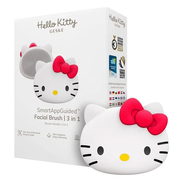 Geske Hello Kitty 3'ü 1 Arada Yüz Temizleme Fırçası