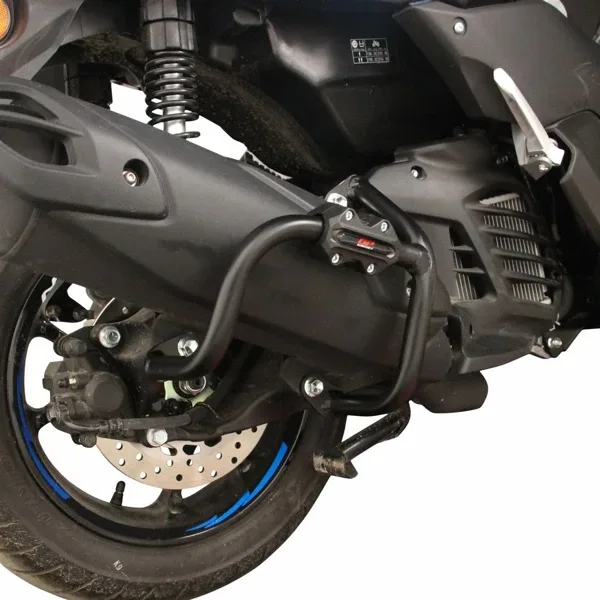 Gp Kompozit Yamaha Nmax 125 / 155 2021-2024 Uyumlu Egzoz Koruma Demiri Siyah