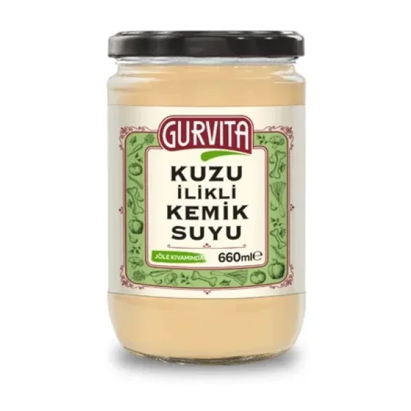 Gurvita Kuzu İlikli Kemik Suyu 660 ml
