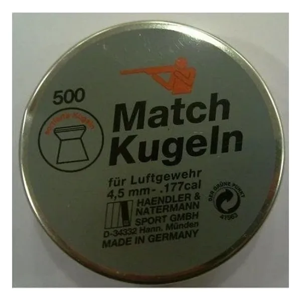 H&N Match Kugeln 4.5 Cal Havalı Tüfek Saçması