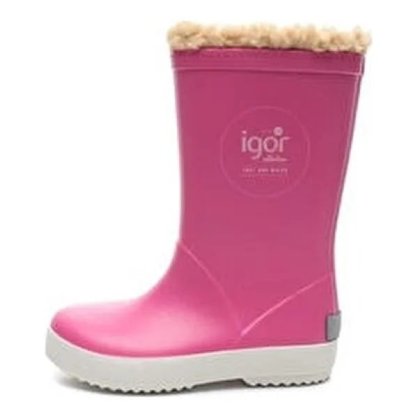 Igor Splash Nautico Borreguito W10207 Kürklü Çocuk Yağmur Çizmesi