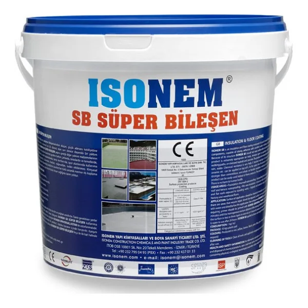 Isonem Sb 5 kg Süper Bileşen Su Yalıtım Boyası