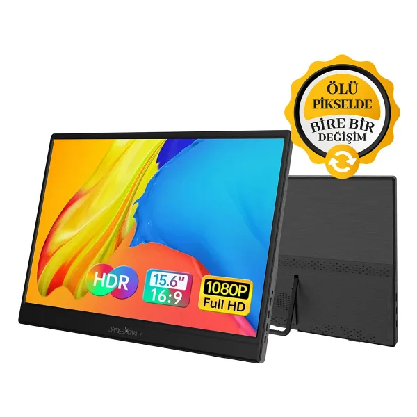 James Donkey JDP15 15.6" 5 ms Full HD IPS 60 Hz Taşınabilir Monitör