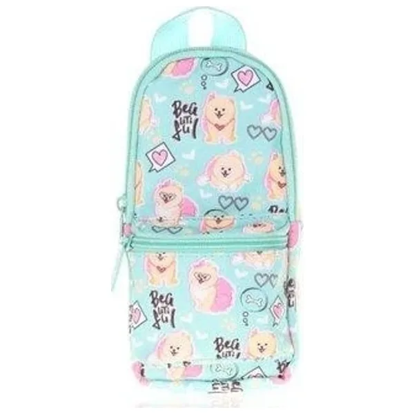 Kaukko K2427 Nature Junior Bag Dog Desenli Kalemlik