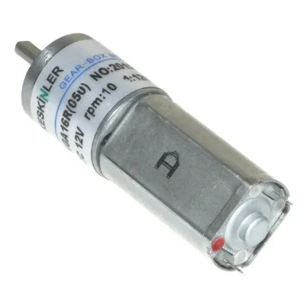 KGA-16 12V 10Rpm Redüktörlü Dc Motor